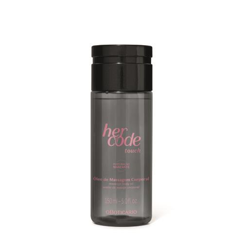 Her Code Touch — Óleo de Massagem Corporal 150ml
