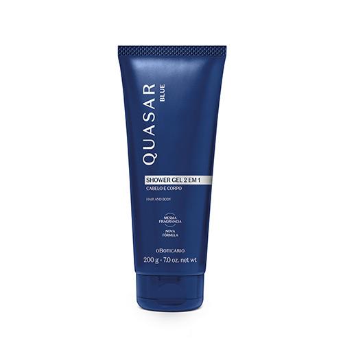 Quasar Blue — Shower Gel 2 em 1 Cabelo e Corpo 200g