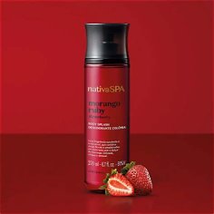 Body Splash Colônia Nativa SPA Morango Ruby 200ml