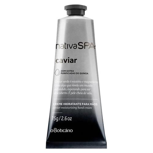 Nativa SPA Caviar — Creme Hidratante para Mãos 75g