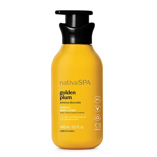 Nativa SPA Ameixa Dourada — Loção Corporal Radiante 400ml
