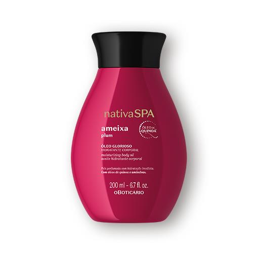 Nativa SPA Ameixa — Óleo Glorioso de Banho 200ml