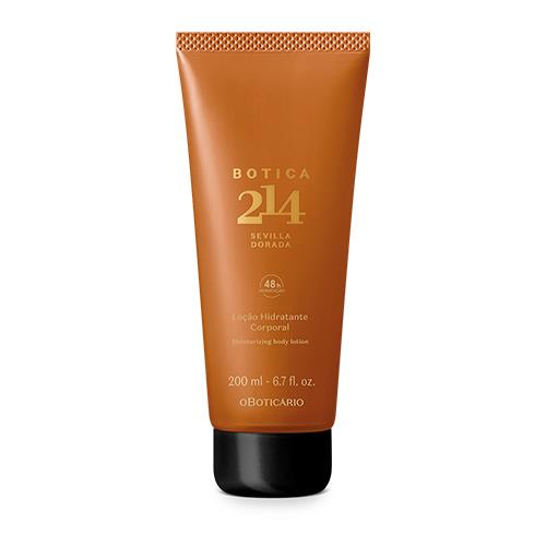 Botica 214 Sevilla Dorada — Loção Hidratante Corporal 200ml