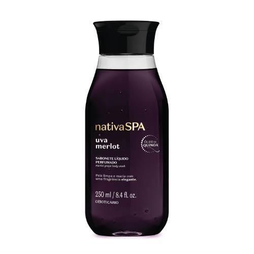 Nativa SPA Uva Merlot — Sabonete Líquido Perfumado 250ml