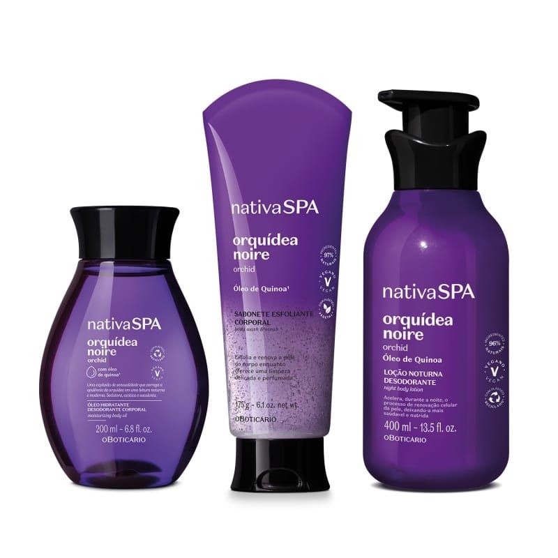 Kit Nativa SPA Orquídea Noire — Ritual Corporal